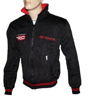 Toyota fleece jacket   logos are embroidered   new model