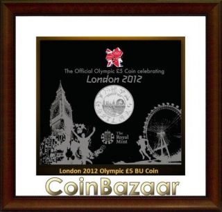 Royal Mint 2012 £5 BU Olympic & Paralympic Coins London 2012 Just 