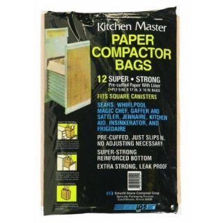   ★ PAPER w/Liner TRASH COMPACTOR BAGS  Whirlpoo​l Kitchen Aid