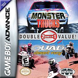 Monster Trucks/Quad Desert Fury Double Game Pack (Nintendo 