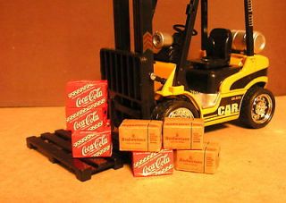 BUD+COCA COLA WITH FORK LIFT TRUCK WITH ENGINE SOUND/LIGHT FLASHING 1 