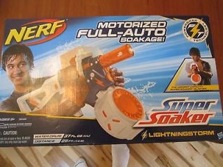 Nerf Gun Super Soaker Powersoak LightningStorm Water Full Auto 
