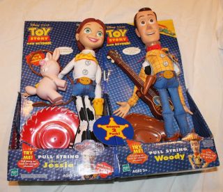 Toy Story 16 Talking Pull String Jessie FREE Jessie Action Figure