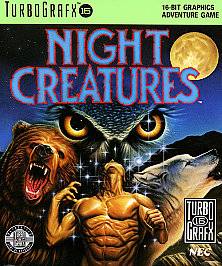 Night Creatures TurboGrafx 16, 1991