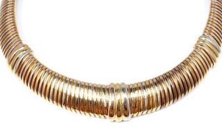 Newly listed AUTHENTIC CARTIER TUBOGAS 18K TRI COLOR GOLD NECKLACE