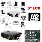   NEW HD Home Theater Multimedia LCD Projector 1080P HDMI USB TV DVD WII