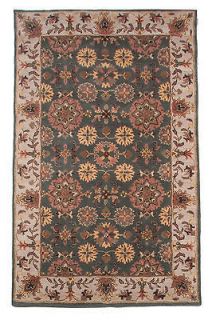   5X8 Handmade Woolen Indian Style Area Rug 5 x 8 Carpet 