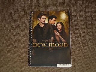 TWILIGHT NEW MOON Bound Notebook Sketchbook DVD moive cover Edward 