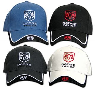 Dodge Truck Ram Head Tag Baseball Cap   Hats