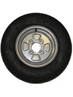 NEW 10inch TRAILER WHEEL AND TYRE 145 X 10 4 INCH PCD