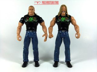 WWE DX Shawn Michaels & Triple H Action Figures WWF Classic Attitude 
