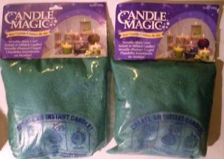   Green Candle Magic Wax Crystal Bags 12 oz each Create Instant Candles