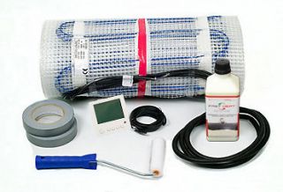 Electric Underfloor Heating mat kit 100w per m2 All Sizes in this 