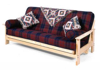 Adirondack Full Futon Frame   Sofa Bed Unfinished NIB