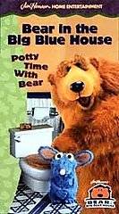 Bear in the Big Blue House   Potty Time with Bear (VHS, 1999, Closed 
