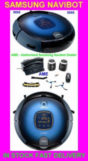   Navibot SR8855 Pet Touch Robotic Robot Vacuum Cleaner Hoover BLUE