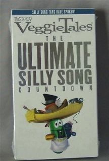 VEGGIE TALES THE ULTIMATE SILLY SONG COUNTDOWN VHS TAPE NIP