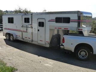 Eby Deluxe 4 horse all aluminium gooseneck horse trailer