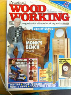   Working Magazi​ne Vanity Stand Monks Bench Pepper S​eptember 1994