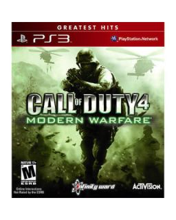 Call of Duty 4 Modern Warfare Greatest Hits Sony Playstation 3, 2007 