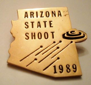 1989 Arizona State Shoot Trap Shootong pin
