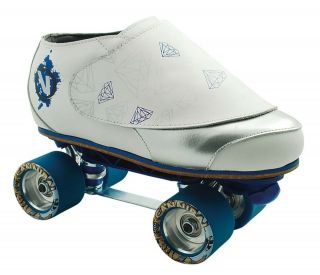  Jam Skates Vanilla Diamond Walker Roller Skates Cannibal Skate Wheels