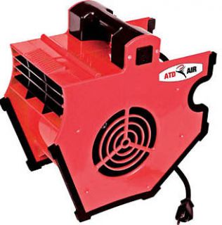 ATD 30300 300 CFM AIRBLOWER, 3 SPEED RED SHOP FAN DRYER