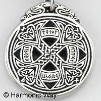 CELTIC Knot work TRUE LOVE Trust Happiness Passion necklace Runic rune 