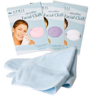 Microfiber Facial Skin Cloth Washcloth Pink Blue Lilac White USA FREE 