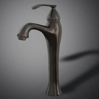   Modern Oil Rubbed Bronze Vessel Sink Bathroom Faucet Lavatory Tall