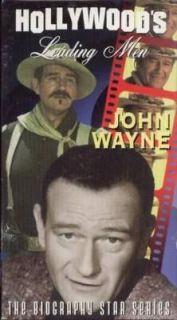 JOHN WAYNE   Scarce 1996 Biography VHS Video 