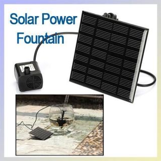   Power Submersible Fountain Pool Pond Garden Water Pump Kit Outdoor