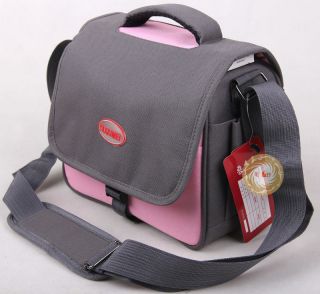 pink Digital CAMERA BAG case fit Canon 550D 7D 300D 500D 5D 60D 600d 