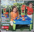 SAND & WATER WHEEL KIDS ACTIVITY TABLE PLAYSET,RAISED,WITH TOWER 