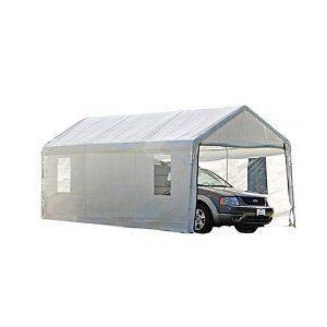   Cover Shelter Logic 10x20 Canopy Shed Sidewall Kit Garage Tent New