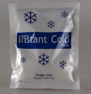 INSTANT ICE PACK FOR FIRST AID 100 ct ( 5.5 X 6.25 )   Great for 