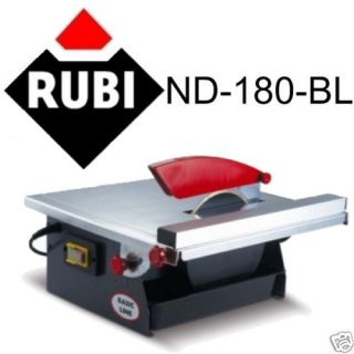 SPECIAL OFFER PRICE*   Rubi ND180BL Electric Tile Cutter Wet Saw 230V