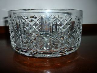 vintage waterford crystal bowl