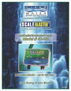 Water Softener System NoSalt ScaleBlaster SB150 10 Year Warranty 