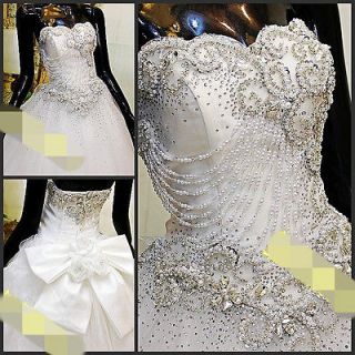   wedding dress 2013 crystal 1.5M trailing elie saab wedding dress