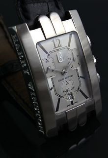 Harry Winston 14K White Gold Avenue Chronograph Wrist watch