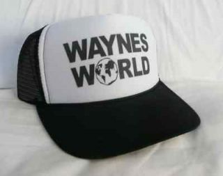 Waynes World Hat Cap Trucker Hat New MOVIE HAT