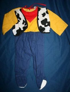   Baby Boy 6 12 COWBOY Onepiece Costume reminds me of TOY STORY WOODY