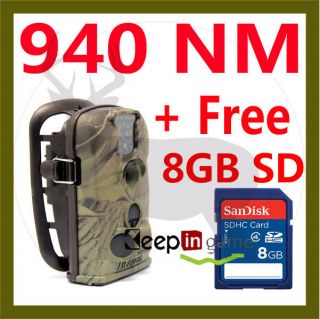   SD Card + LTL Acorn 5210A 940NM Low Glow Scouting Hunting Trail Camera