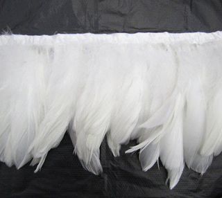  50pcs New White Swan Shoulder Feathers,dyeing 6 7 Inche 