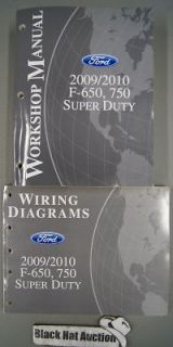   /2010 Ford F 650 F 750 Super Duty Truck Shop Service Manual + Wiring
