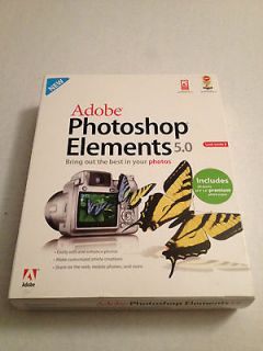 Adobe Photoshop Elements 5.0 in Immaculate Condition