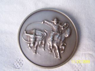 Vintage Winchester Cowboy Commemorative Medallion
