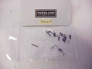   Overland #3000 1 Freight Car Parts Bag (hoses,cut levers,screws, etc