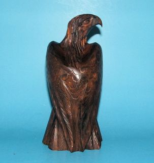   Carving Eagle hand carved in Sonora Mexico folk art wood carving